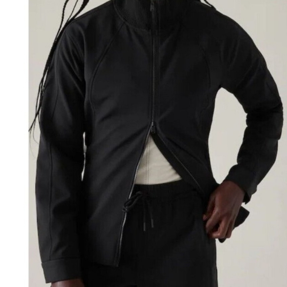 Athleta Stride Jacket Black Size S